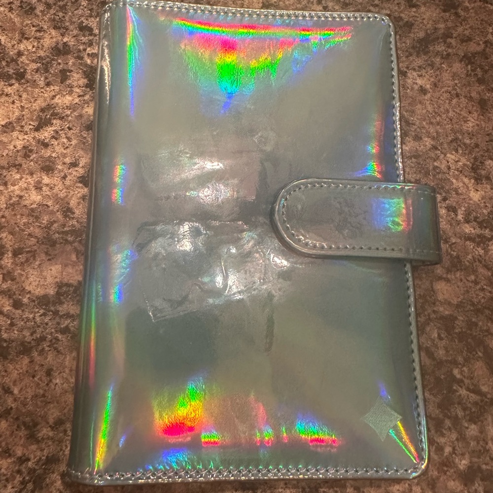 Holographic Cash Planner Binder
